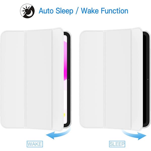 [13] Case for iPad (A16) 11th/10th Generation (2025/2022), Slim Stand Hard Back Case Auto Wake/Sleep Function Navy Marin