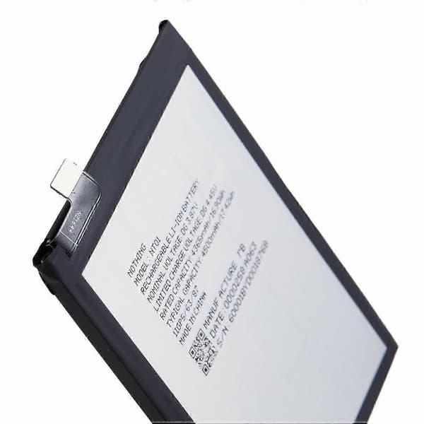 egnet til Nothing Phone (1) 5G Li-ion polymer batterisamling 3.87V 4365mAh NT01