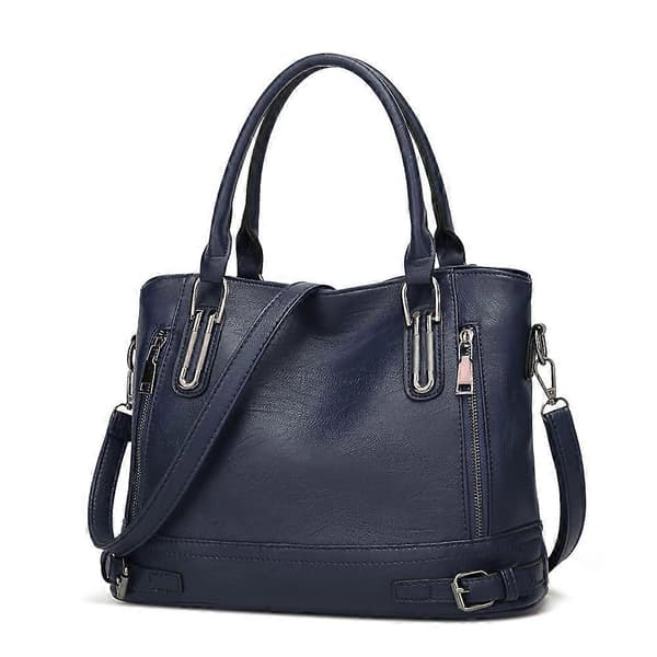 Stylish Women's Handbag with Shoulder Strap Navy Blue Navy blue