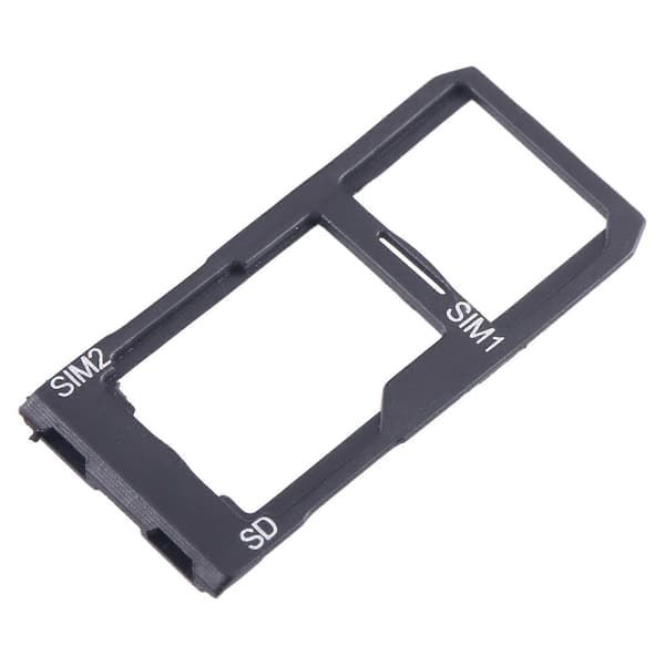 For Sony Xperia 5 II KOMPATIBEL SIM-kortskuff + SIM / Micro SD-kortskuff (svart) Black