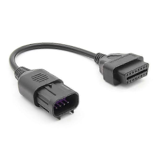 Adapterkabel til Polaris RZR XP1000 OBD2 8Pin til 16Pin diagnostik Black