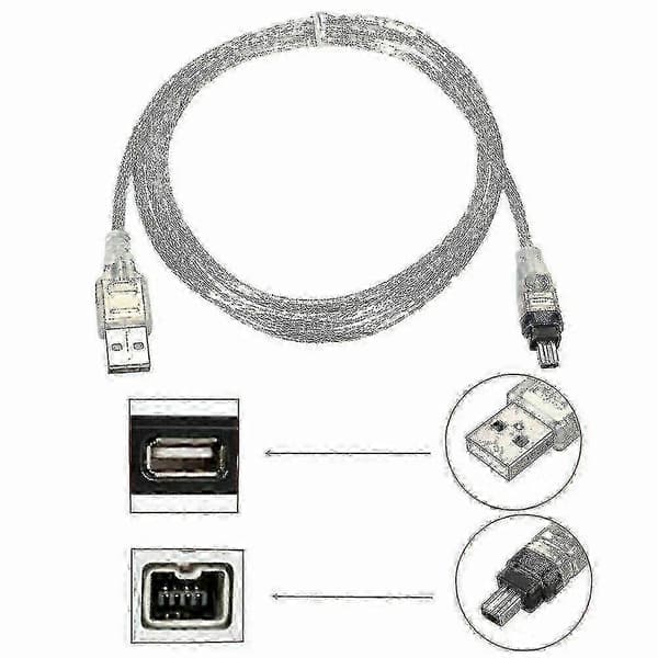 FireWire IEEE 1394 USB-kabel til Mini DV-videokamera til pc-overførsel