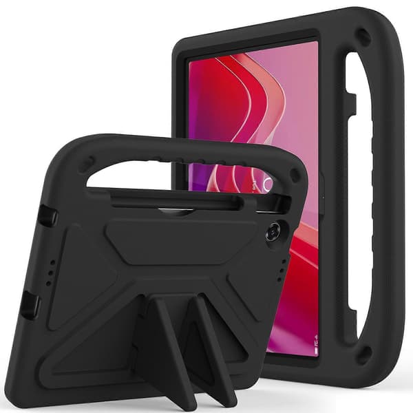 Til Lenovo Tab TB311FU etui Håndgreb Støttefod Tablet EVA Cover Sort