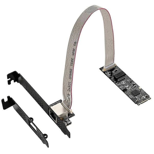 M.2 til 5G netværkskort Realtek RTL8126 Chip PXE Diskless Boot E-Sports Game Netværkskort Kablet RJ45 LAN Controller Kort Black