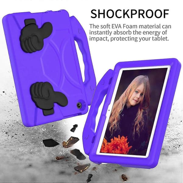 EVA surfplattefodral för Lenovo Tab M10 (3:e generationen) TB-328 Purple