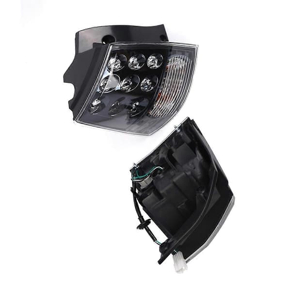Baklykter for Mitsubishi Outlander EX 2007 2008 2009 2010 2011 2012 2013 Bakbremselys L TransparentBlack