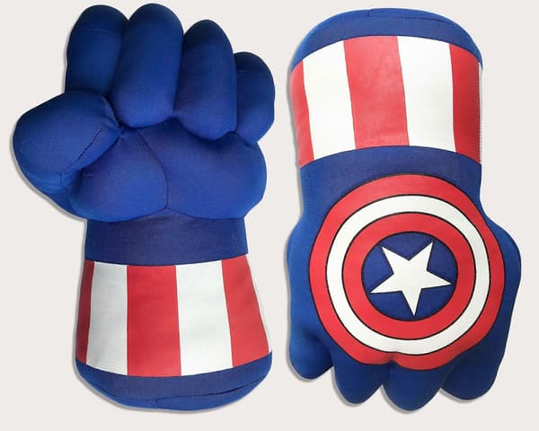 1 par Spider-Man boksehansker Captain America