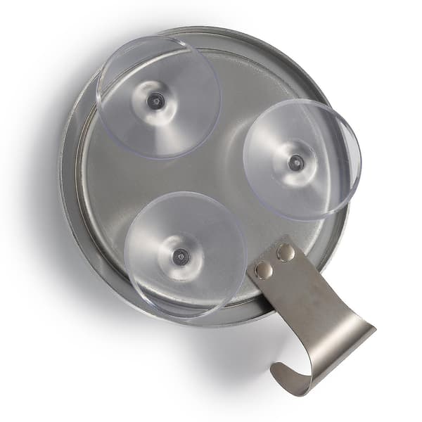 Bathroom Fogless Mirror Shower Shaving Mirror with Suction Cup Wall Mount with Razor Hook