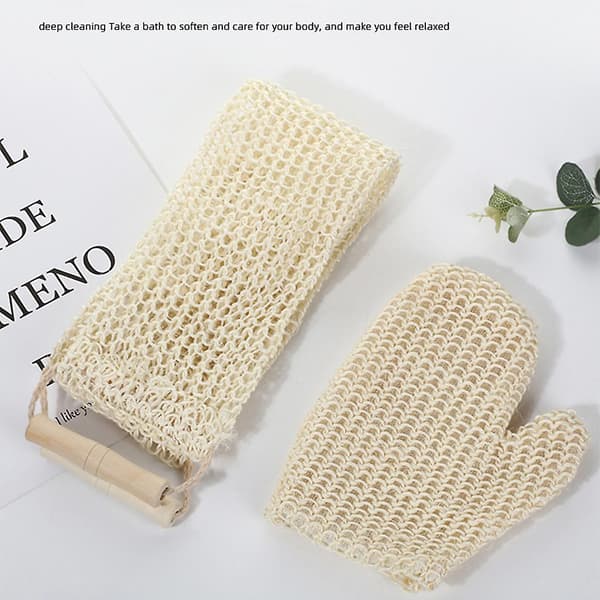 Wash Gloves Shower Hairband Broadened Comfortable Cleaning Tools Soft Back Brush