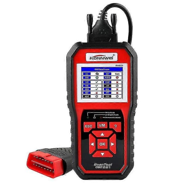 Yleiskäyttöinen auton diagnostiikkalaite Obd2-toiminnolla ja O2-anturin testillä