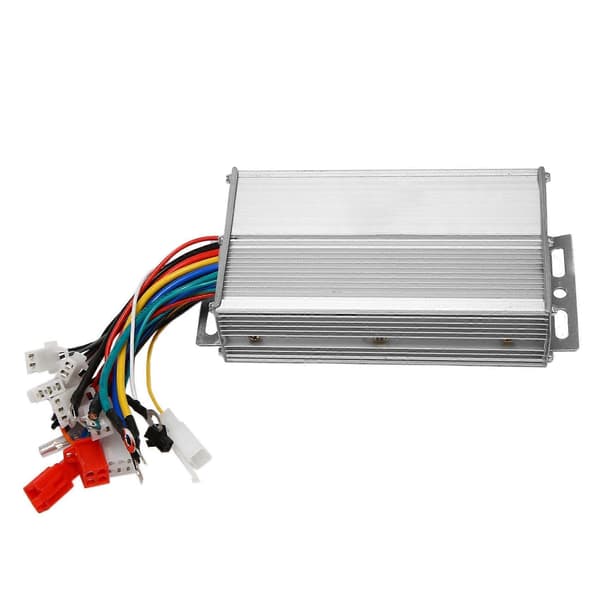 48V 500W Brushless Controller, Aluminum Alloy E-Bike Brushless Motor Controller for Electric Bicycle-Perfet