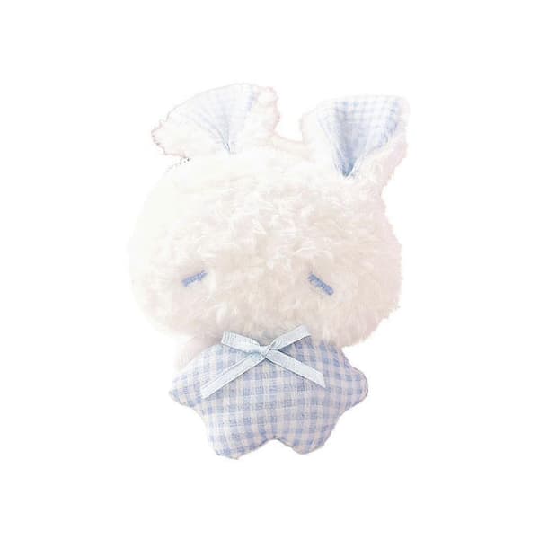 [13]Små fluffy kanindukker, kaninnøgleringstilbehør, legetøj Cony Dummy 9CV4