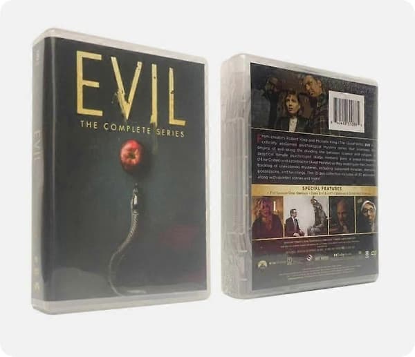 Evil (2019-2024): Komplet serie sæson 1-4 TV-serie NY (DVD 13-disc sæt) Engelsk version