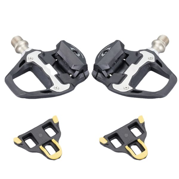 Shimano Ultegra R8000 SPD-SL Clipless Pedaler med SM-SH11 Klamper Sort