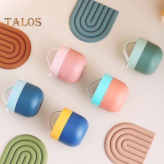 Bento Box Läckagesäker Bekväm Plast Bra Matlåda Soppskål för Hemmet blue