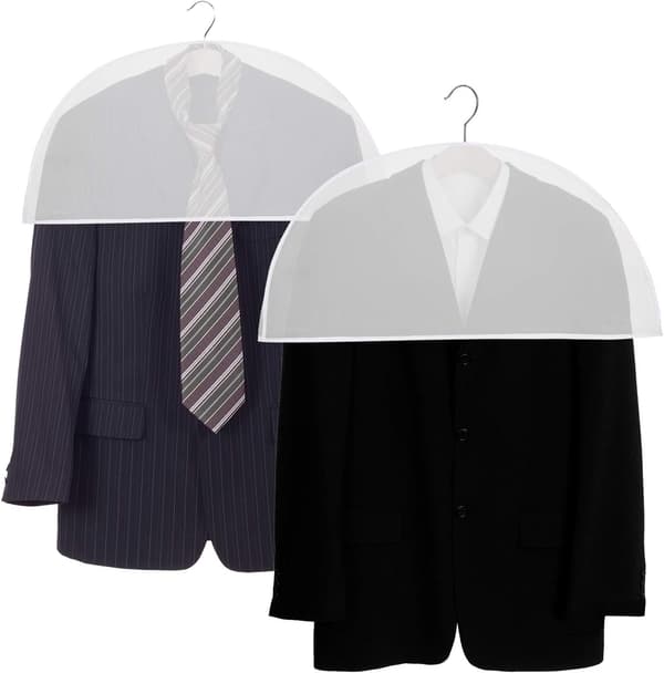 10-pack axelskydd Klädpåsar Dammskydd Galgskydd 10PCS
