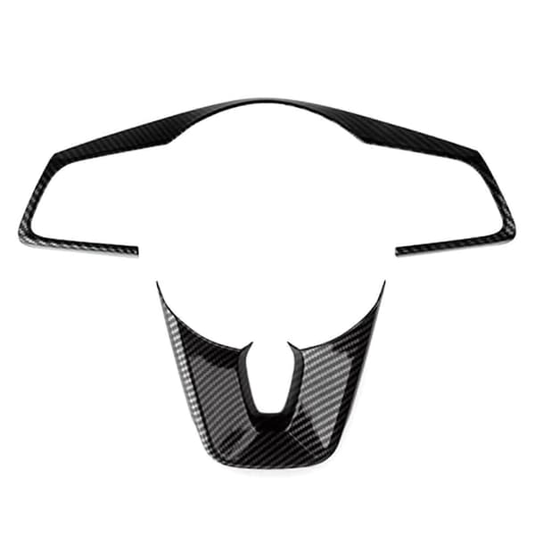 Til Kia Optima K5 2016-2020 Karbonfiber Rattdeksel - 2 stk. Interiøroppgradering