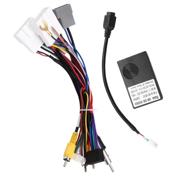 Raise Canbus Box Decoder til Nissan X-Trail /Qashqai J10/J11/Juke/NP300 Android 16 PIN ledningsnet stik strømkabel