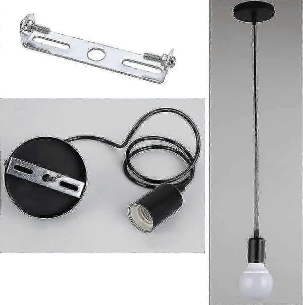 Loftlampebeslag 100 mm Pendellampe Tilbehør Loft Lysekrone Loftlampe A-G 5 5