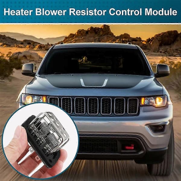 Passer for varmeapparatviftemotor motstandskontrollmodul for Chrysler Jeep