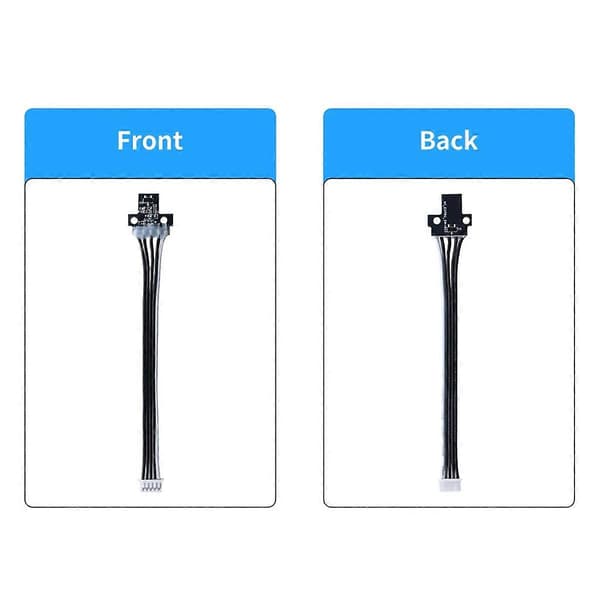 Hall-bryterutskifting for X1C filament-sensor Hall-bryter for X1-serien X1 X1C X1E 3D-skriver Spar Black