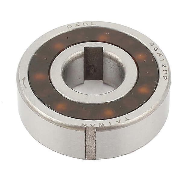 CSK12PP Envägskoppling Dubbel Kilspår Lager 12 x 32 x 10mm