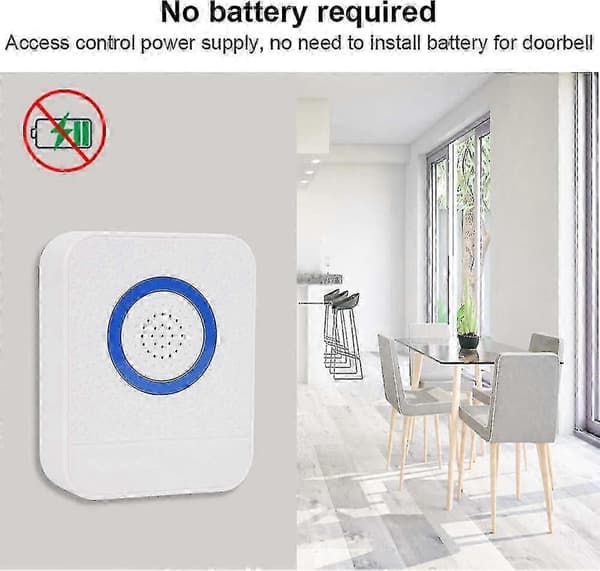 [13]12V Elektronisk ringklocka för dörrklocka - 4-tråds trådbundet system & höga ringsignaler