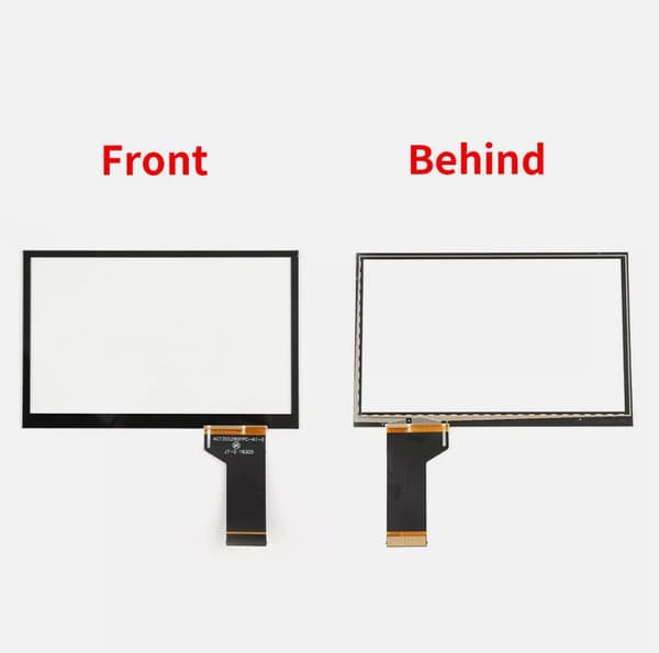 Replacement LCD Touch Screen for Volkswagen MIB System - Compatible TDO-WVGA0633F00045 - High-Resolution Digitizer Screen for Car Radio CD/DVD - OEM