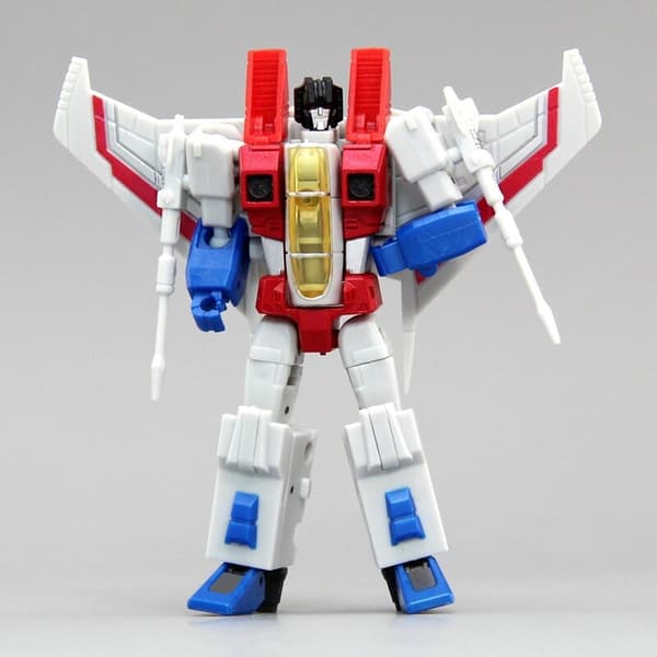 G1 Transformation Robot Toy Set: Starscream, Skywarp, Thundercracker - Small Scale Airplane Figures TS01