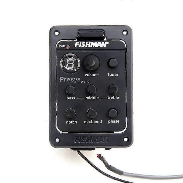 Fishman Presys 301 Microphone Hybrid Dual-Mode Preamp Equalizer Tuner Piezo Pickup Metronome