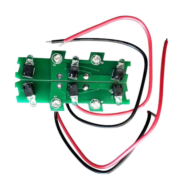 Baklys LED reparasjonssett, baklys kompatibel med BMW X3 2007-2010
