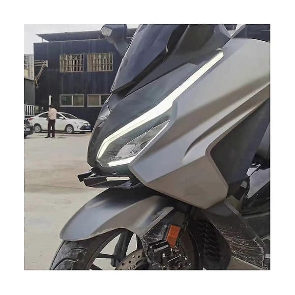 For Forza 350 Nss350 2023 Ombygging av nebb frontleppe fast vinge nedre leppe spoiler trim tilbehør