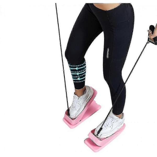 Mini trappemaskine til træning, Twist Stepper til træning (1 par-pink)