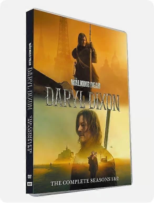The Walking Dead: Daryl Dixon Sæson 1-2 engelsk version 4-Disc DVD Ny