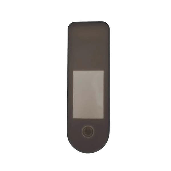 Vattentätt silikonfodral för 5/5 Pro/5 Max & 4 Pro 2nd Gen Elscooter Dashboard Display Skydd Black