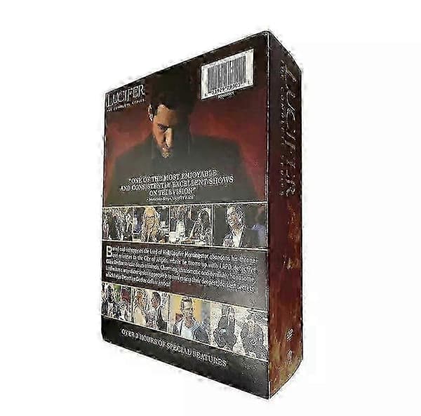 f Lucifer Koko sarja kaudet 1-6 (DVD) 20 levyä Uusi sinetöity