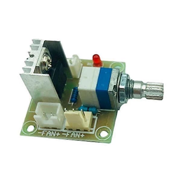 5 STK LM317 Lineær omformer ned spenningsregulator kort Justerbar spenning Viftehastighetskontroller Mo As Shown