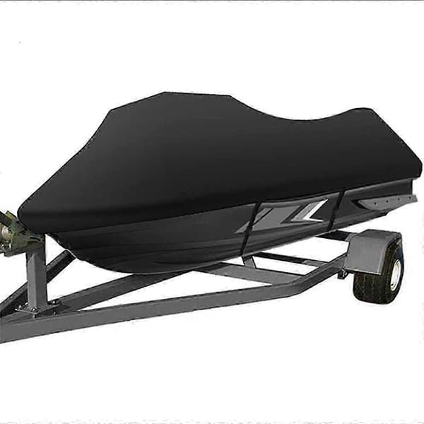 egnet til jetski, 210d vandtæt overtræk med UV-beskyttelse af marinekvalitet til waverunner SilverBlack