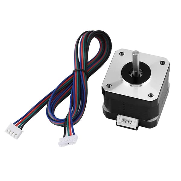 1 stk. 4-leder 12V 1.3A 0.30Nm Stepper Stepping Motor 42 til 3D-printer