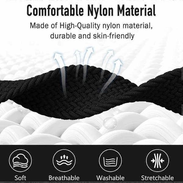 20 mm nylonrem til Garmin Fenix 7S Pro 6S Pro Faldskærmsspænde Quick Release Urrem -Z Multicolor Multicolor Milk Tea