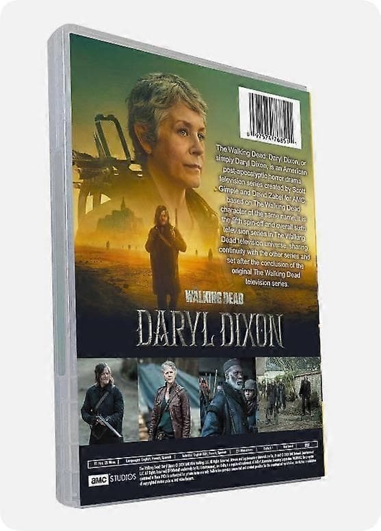 The Walking Dead: Daryl Dixon Sæson 1-2 engelsk version 4-Disc DVD Ny
