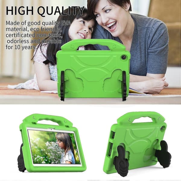 EVA surfplattefodral för Lenovo Tab M10 (3:e generationen) TB-328 Green
