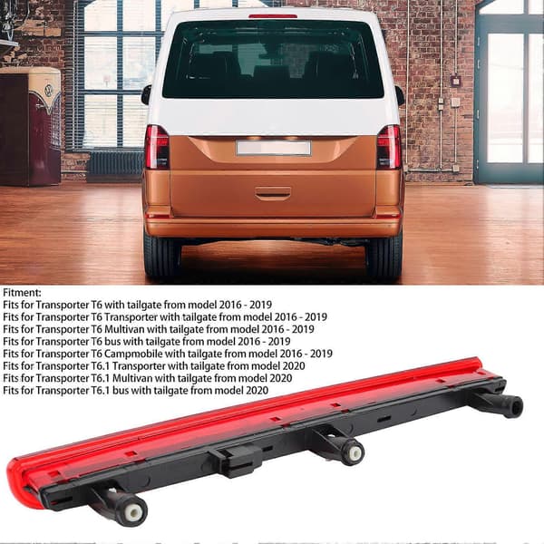 Bromsljus för Transporter T5 2003-2015, bakre mitten 7E0945087A