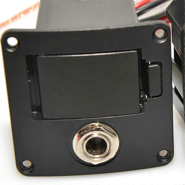 Guitar Pickup ISYS+ EQ Preamp System Black