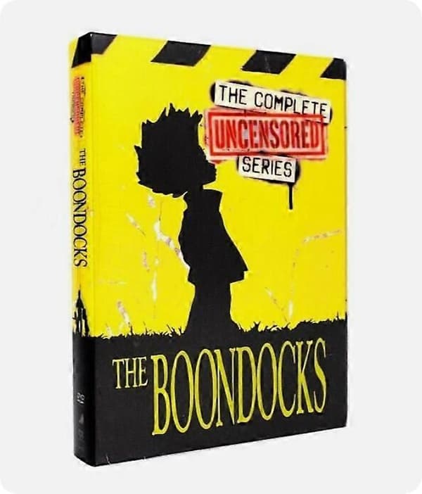 The Boondocks Sæson/Serie 1-4 engelsk version (DVD, 11-Disc, Box Set)