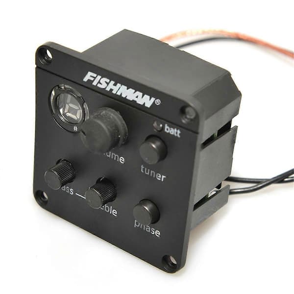 Guitar Pickup ISYS+ EQ Preamp System Black