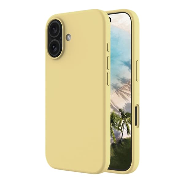 Rvelon Silikone MagSafe Cover til iPhone 17 - Gul Gul yellow