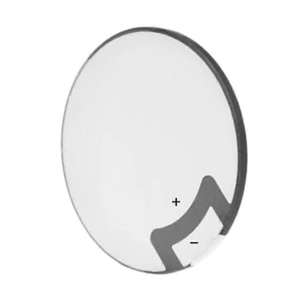 40 KHz 35W Piezoelektrisk Keramisk Plade Ultralydsrenser Transducer Plade White  Gray