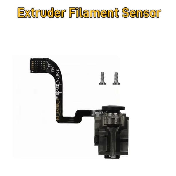 Ekstruder filamentsensor for Bambu P1S erstatning Black