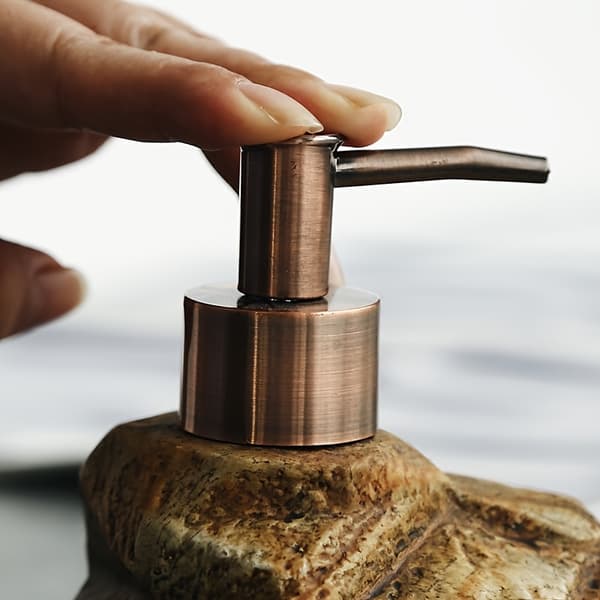 Hand Sanitizer Dispenser - Refillable Retro Ceramic Hand Sanitizer Dispenser Style A